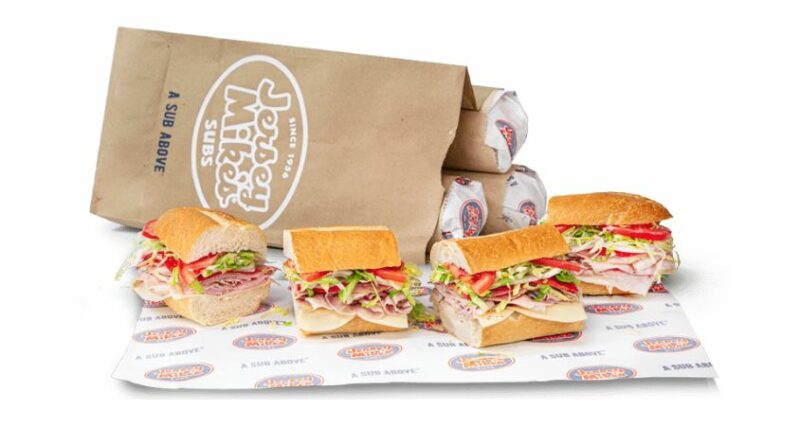 Jersey Mike's Catering Menu